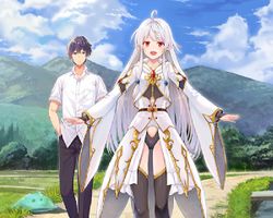 Tanbo de Elf Hirotta. Michi ni Slime Arawareta ∙ Hyped.jp